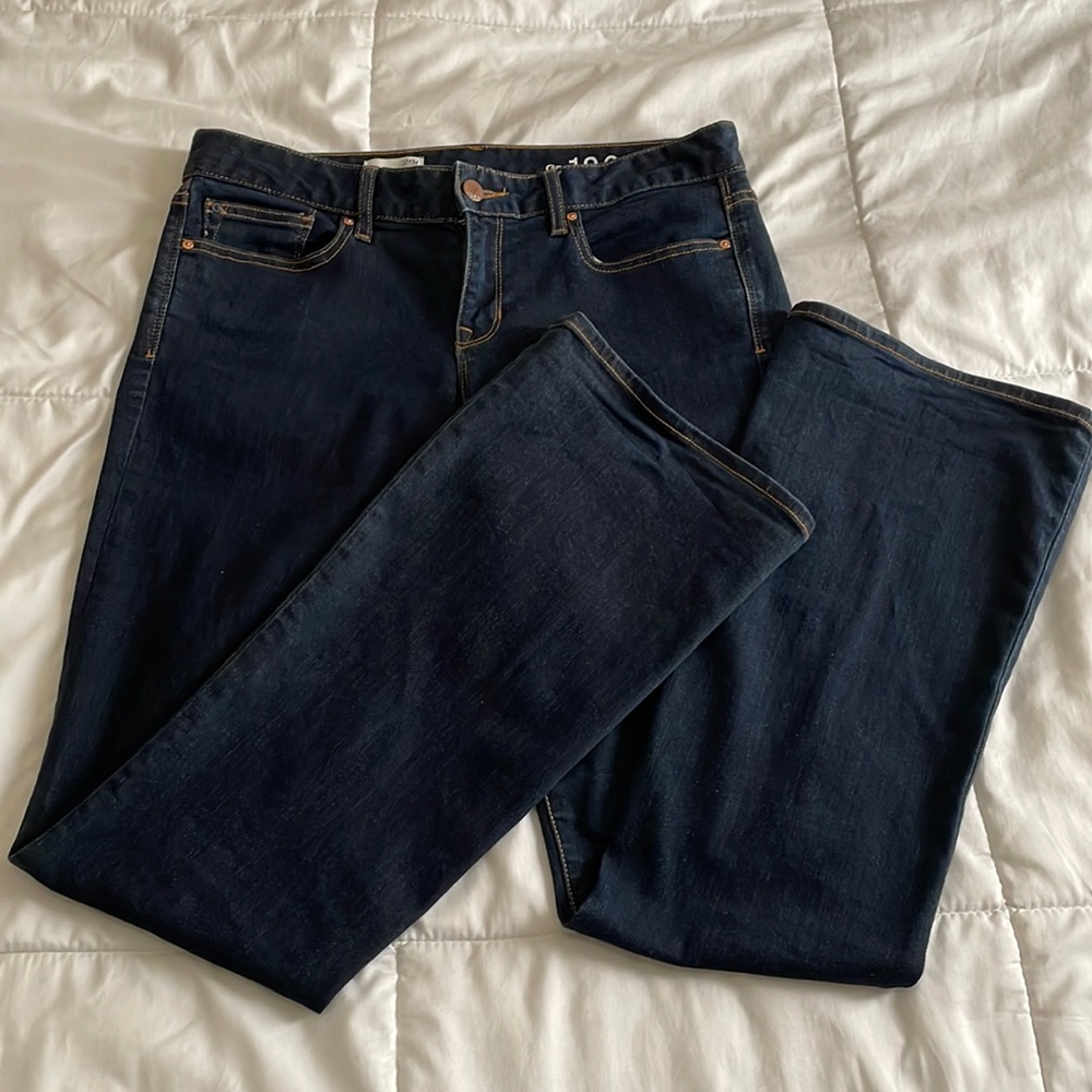 Gap blue curvy jeans